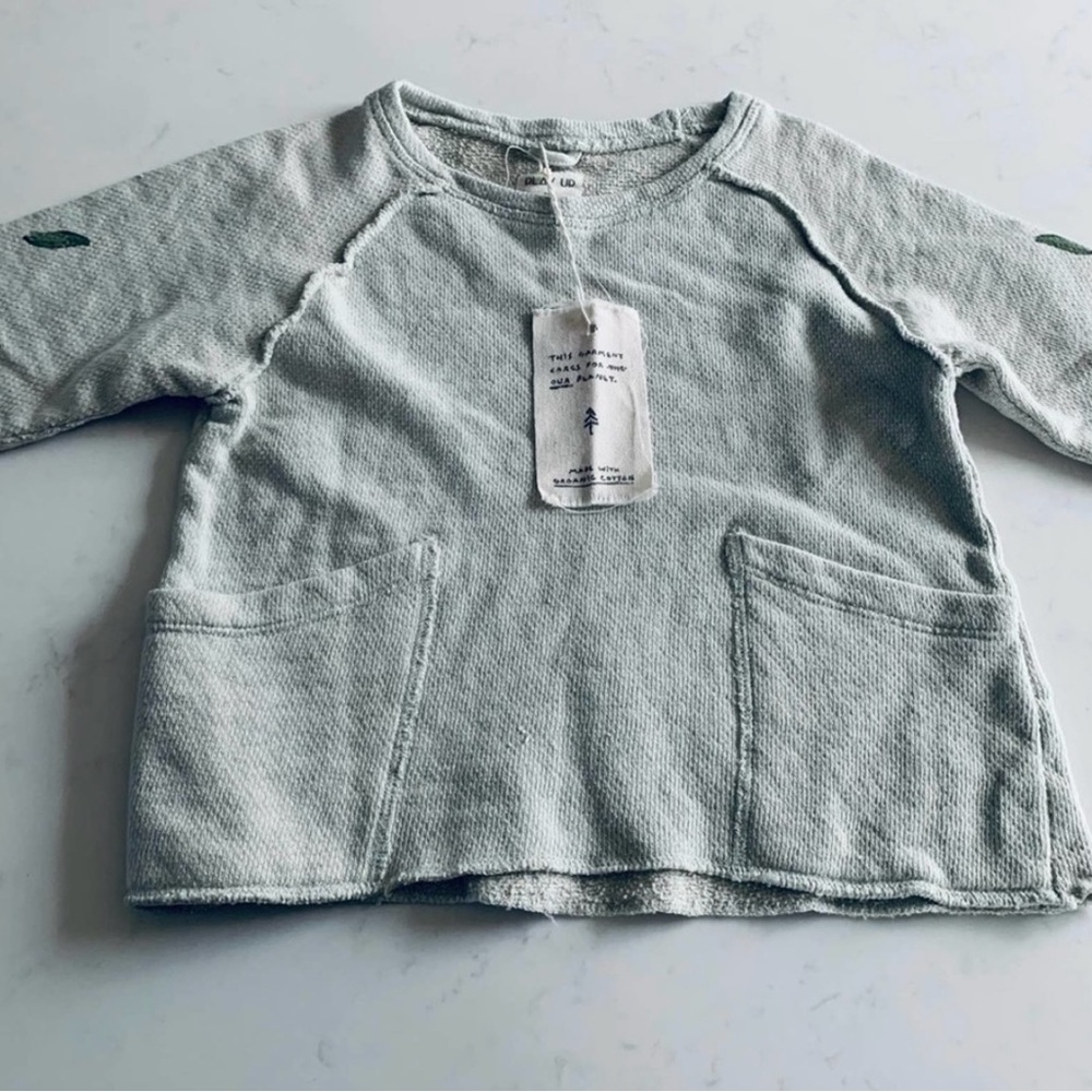 SALE✨Play Up girls watercolor leaf sweatshirt